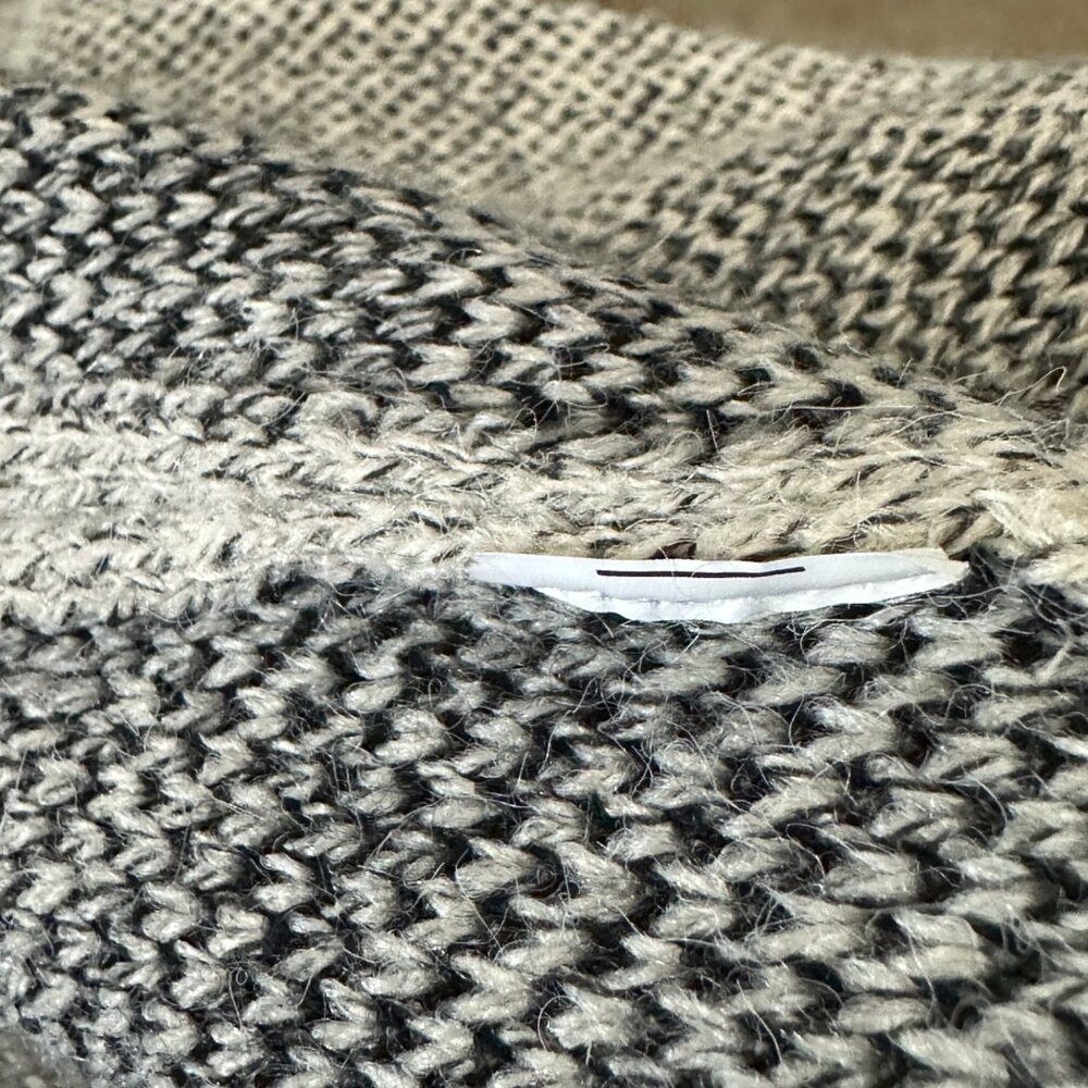 Debut size M beige southwest print pockets long sleeve open cardigan tag missing - Picture 5 of 6